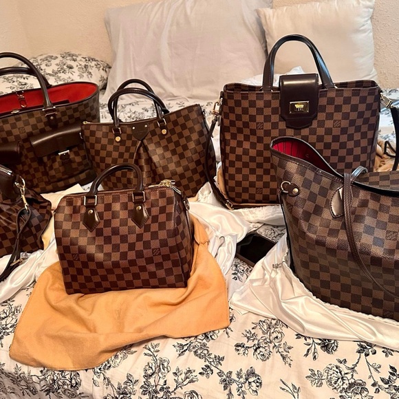 ❤️ SOLD! COPY - Louis Vuitton Speedy 25 Bandouliere Damier Ebene - Picture 12 of 12
